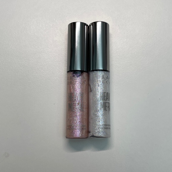 Urban Decay Heavy Metal Glitter Liquid Eye Liner GRIND and PYRO RARE 7.5ml each - Picture 1 of 8